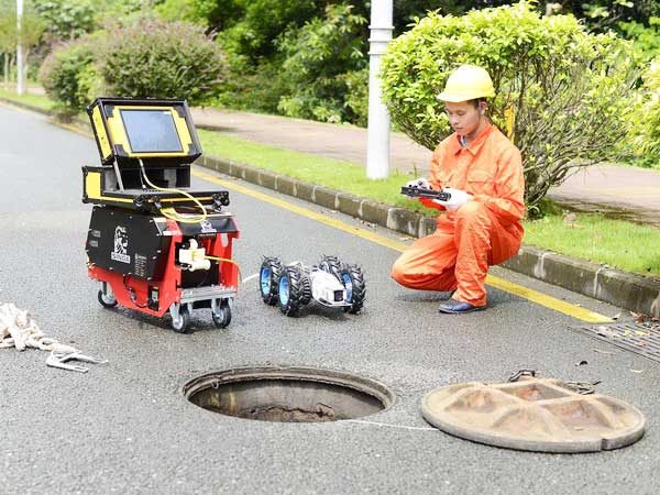 金堂管道机器人检测