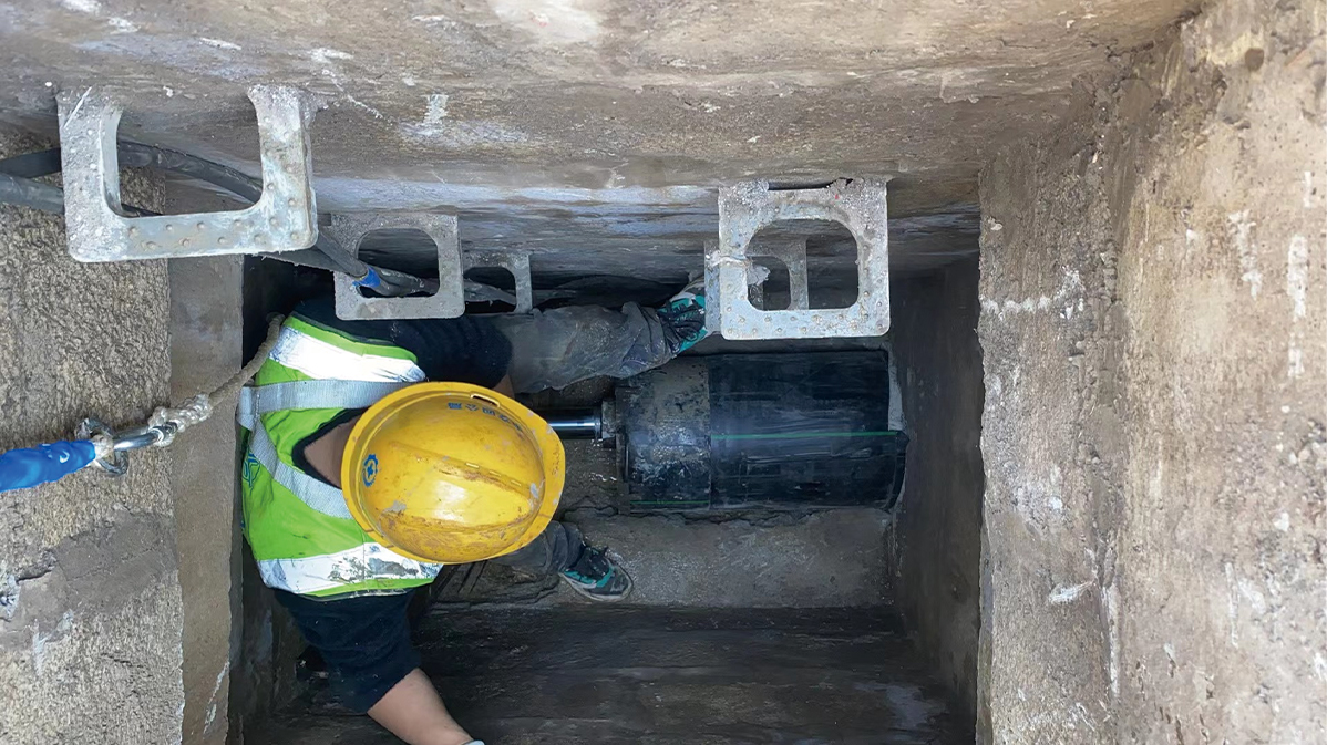 金堂HDPE短管内衬法